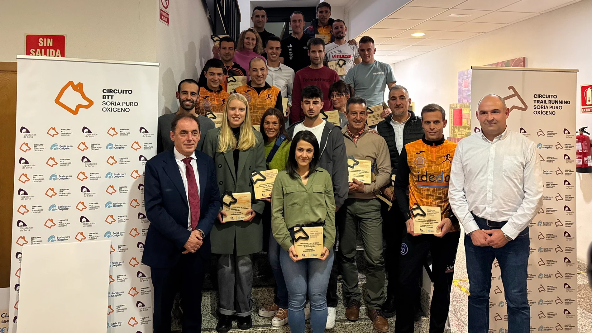 Reconocimiento a los mejores deportistas de los circuitos de BTT y Trail Running ‘Soria puro oxígeno’