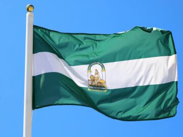 Imagen de la bandera de Andalucía