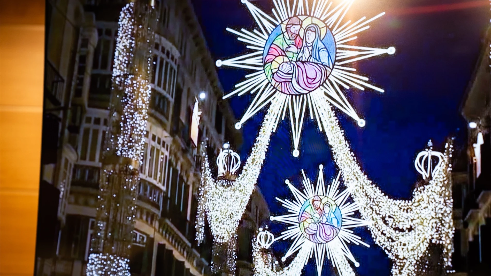 Iluminación de Navidad en Málaga