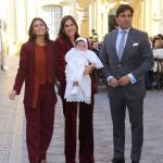 Francisco Rivera y Lourdes Montes bautizan a su tercer hijo, Nicol&aacute;s