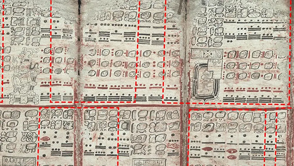 El Códice de Dresde preservó una tabla de eclipses que abarcaba 405 meses lunares