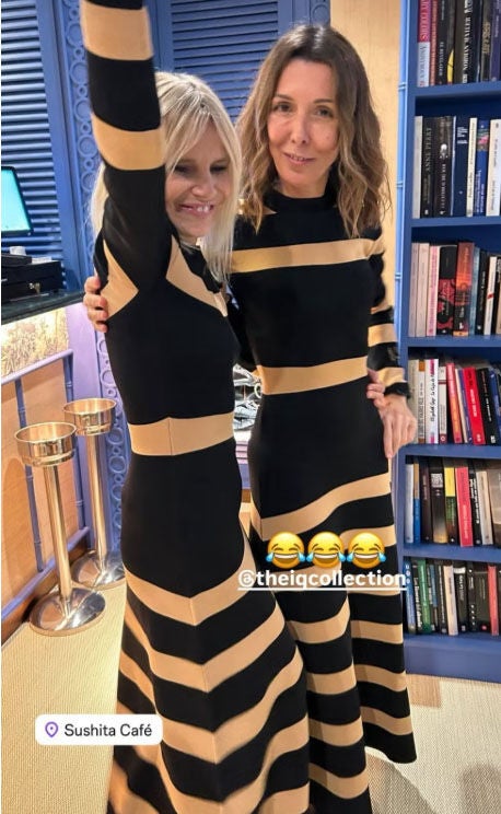 Eugenia Martínez de Irujo en su fiesta de cumpleaños