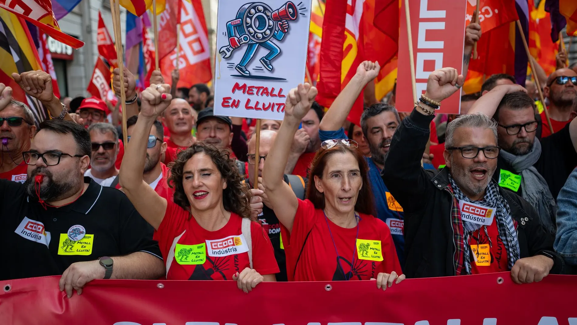 Sindicatos y patronal alcanzan un preacuerdo para el nuevo convenio del metal en Barcelona