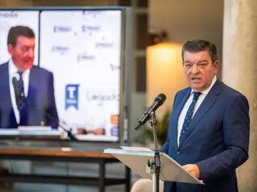 González Gago durante el foro celebrado en Ávila González Gago durante el foro celebrado en Ávila