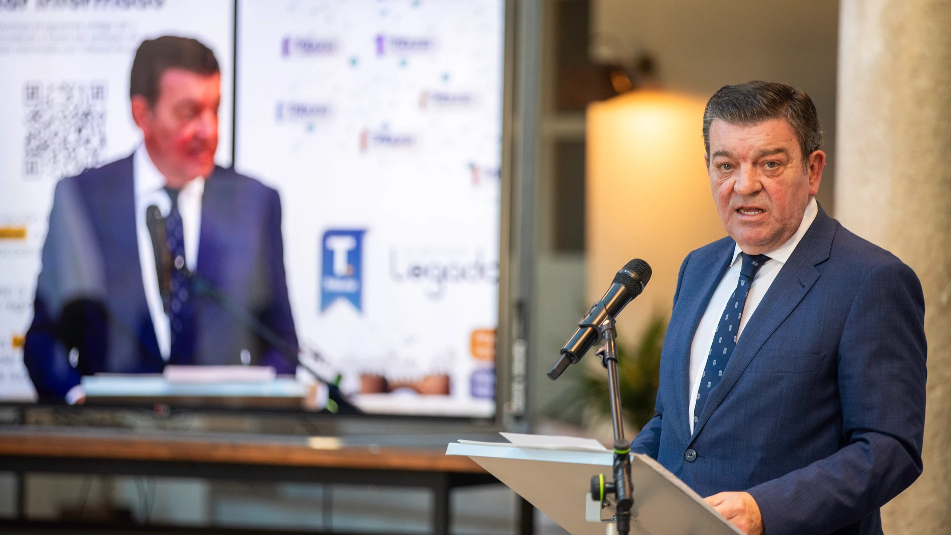 González Gago durante el foro celebrado en Ávila