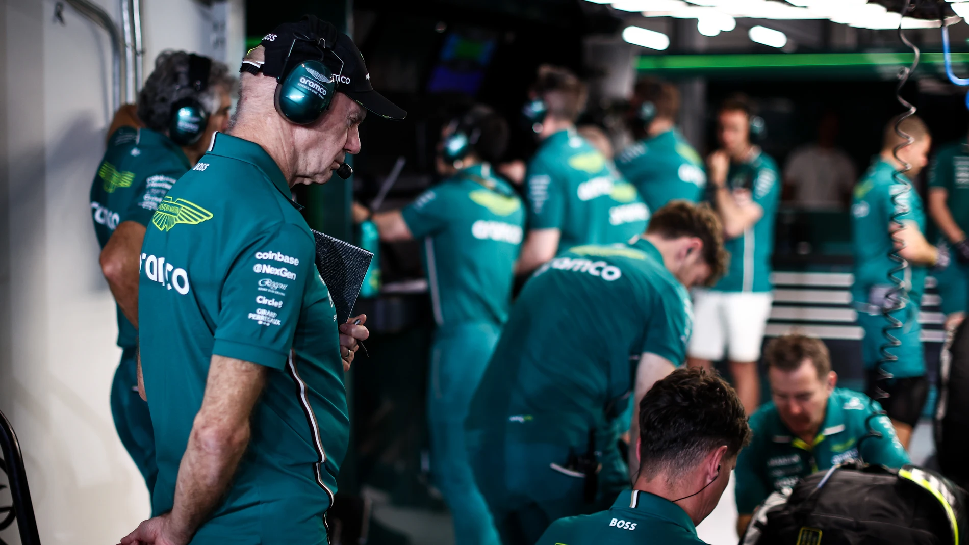 NEWEY Adrian (gbr), Technical Director of Aston Martin F1 Team and future team principal for 2026 , portrait during the 2025 Formula 1 Qatar Grand Prix, 23th round of the 2025 FIA Formula One World Championship from November 28 to 30, 2025 on the Lusail International Circuit, in Lusail, Qatar - Photo Eric Alonso / DPPI AFP7 28/11/2025 ONLY FOR USE IN SPAIN