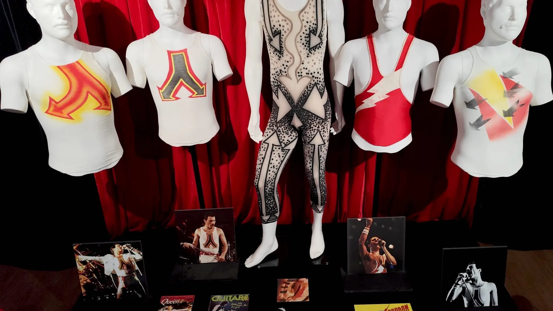 Una imagen del espacio dedicado a Freddie Mercury