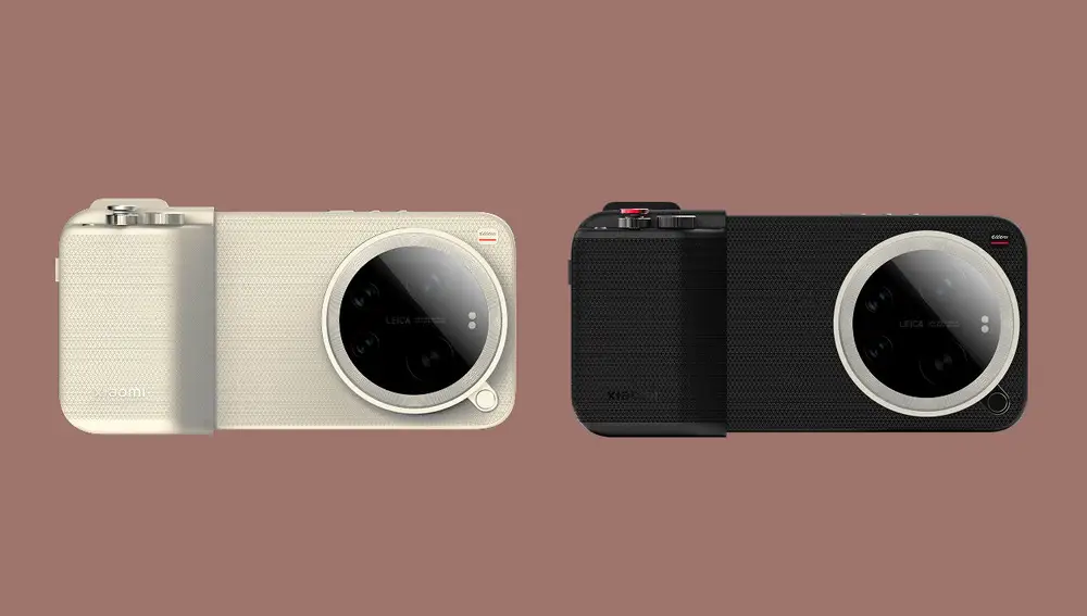 El kit fotográfico del Xiaomi 17 Ultra en sus tonalidades blanca y negra