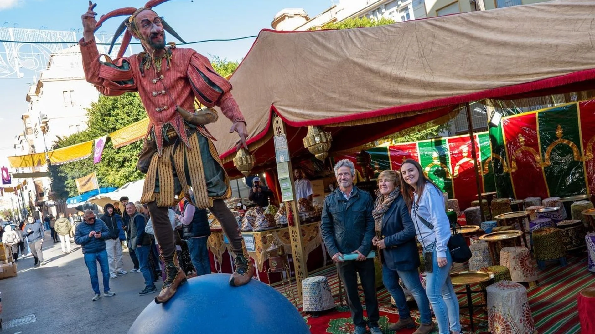 MURCIA.-El Mercado Medieval abre sus puertas en Cartagena a un fin de semana de gastronomía, artesanía y actividades