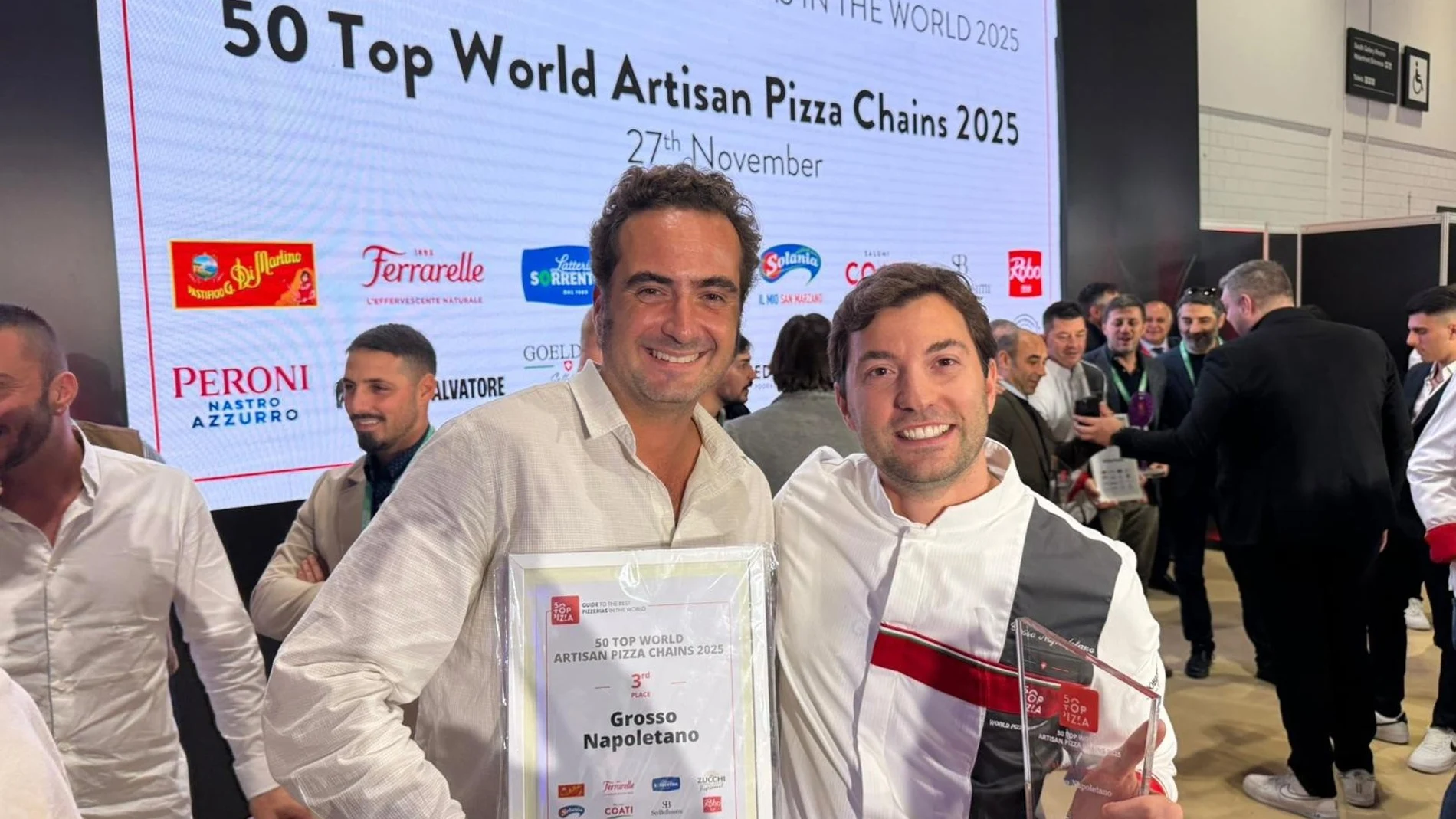 Grosso, entre las tres mejores cadenas de pizza artesanal del mundo y la mejor de España