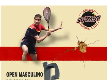 Cartel anunciador del Open de Squash Ciudad de Palencia, torneo que toma el relevo de los tradicionales campeonatos de San Antolín, Cartel anunciador del Open de Squash Ciudad de Palencia, torneo que toma el relevo de los tradicionales campeonatos de San Antolín,