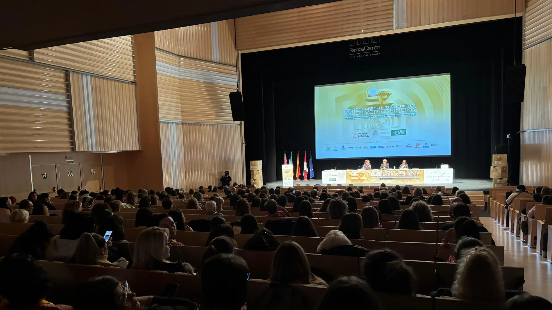 Una de las jornadas del VII Congreso Silver Economy en Zamora