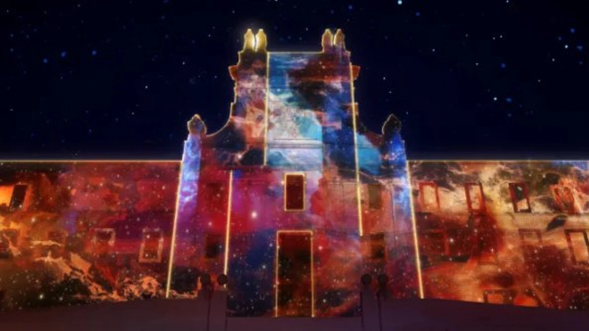 La fachada de Conde Duque se convertirá en lienzo de luz inmersivo por Navidad