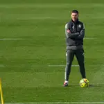 Real Madrid training day in Madrid