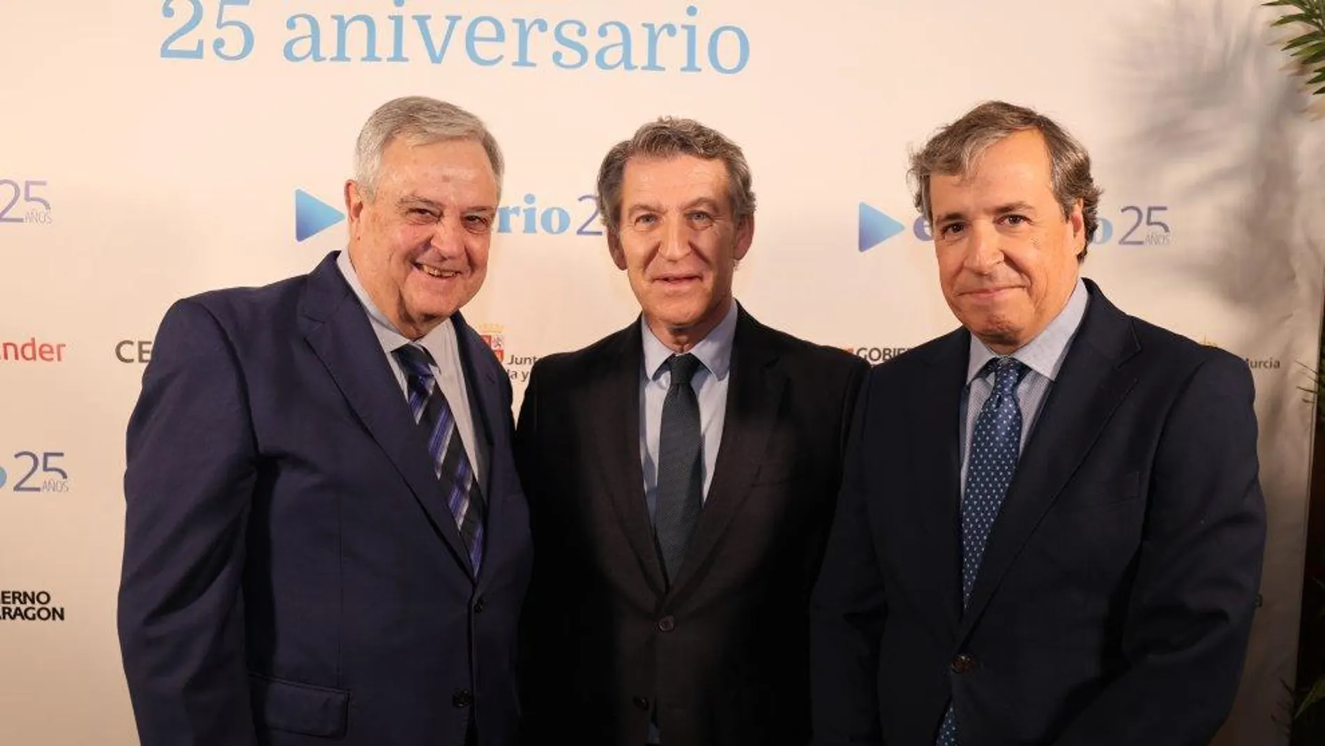 Antonio M. Beaumont, Alberto Núñez Feijóo y Benjamín López