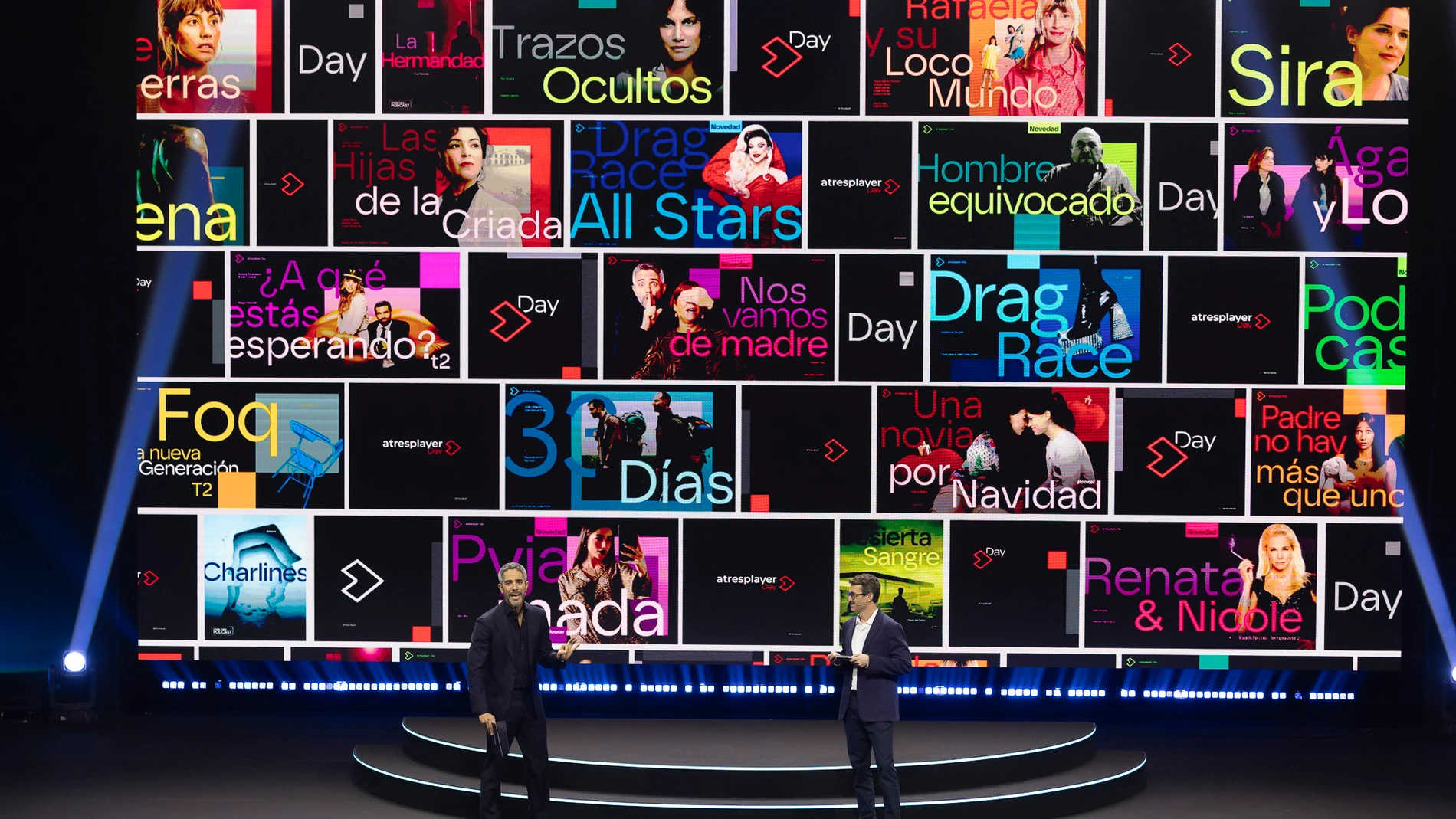 Roberto Leal fue el maestro de ceremonias de la gala del atresplayer Day