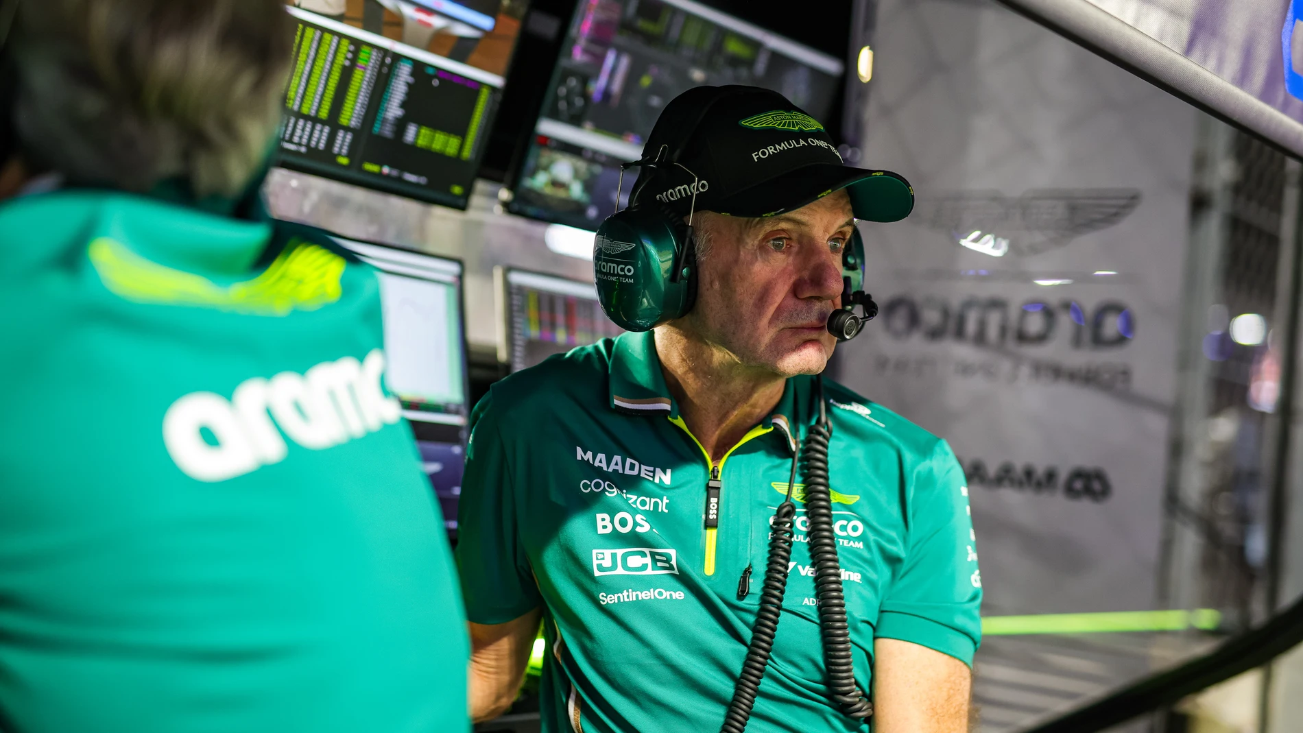 NEWEY Adrian (gbr), Technical Director of Aston Martin F1 Team, portrait during the 2025 Formula 1 Qatar Grand Prix, 23th round of the 2025 FIA Formula One World Championship from November 28 to 30, 2025 on the Lusail International Circuit, in Lusail, Qatar - Photo Florent Gooden / DPPI AFP7 29/11/2025 ONLY FOR USE IN SPAIN