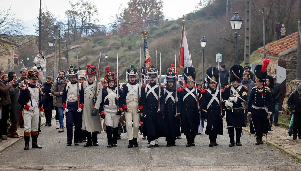 Recreación de la batalla de Somosierra