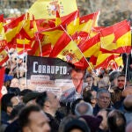 El PP protesta contra el Gobierno en el Templo de Debod