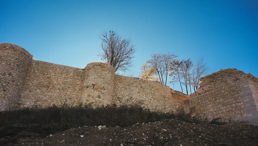 Muralla del castillo de Torremocha