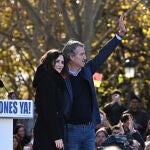 El PP protesta contra el Gobierno en el Templo de Debod
