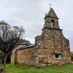 Ermita de San Roque, entre Valdavido y Truchas (León)
