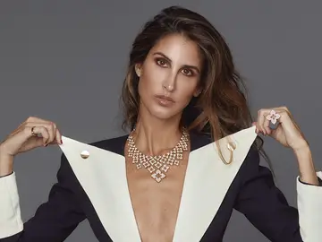 Inés Domecq con joyas de Roberto Coin, firma de la que es embajadora. Inés Domecq con joyas de Roberto Coin, firma de la que es embajadora.