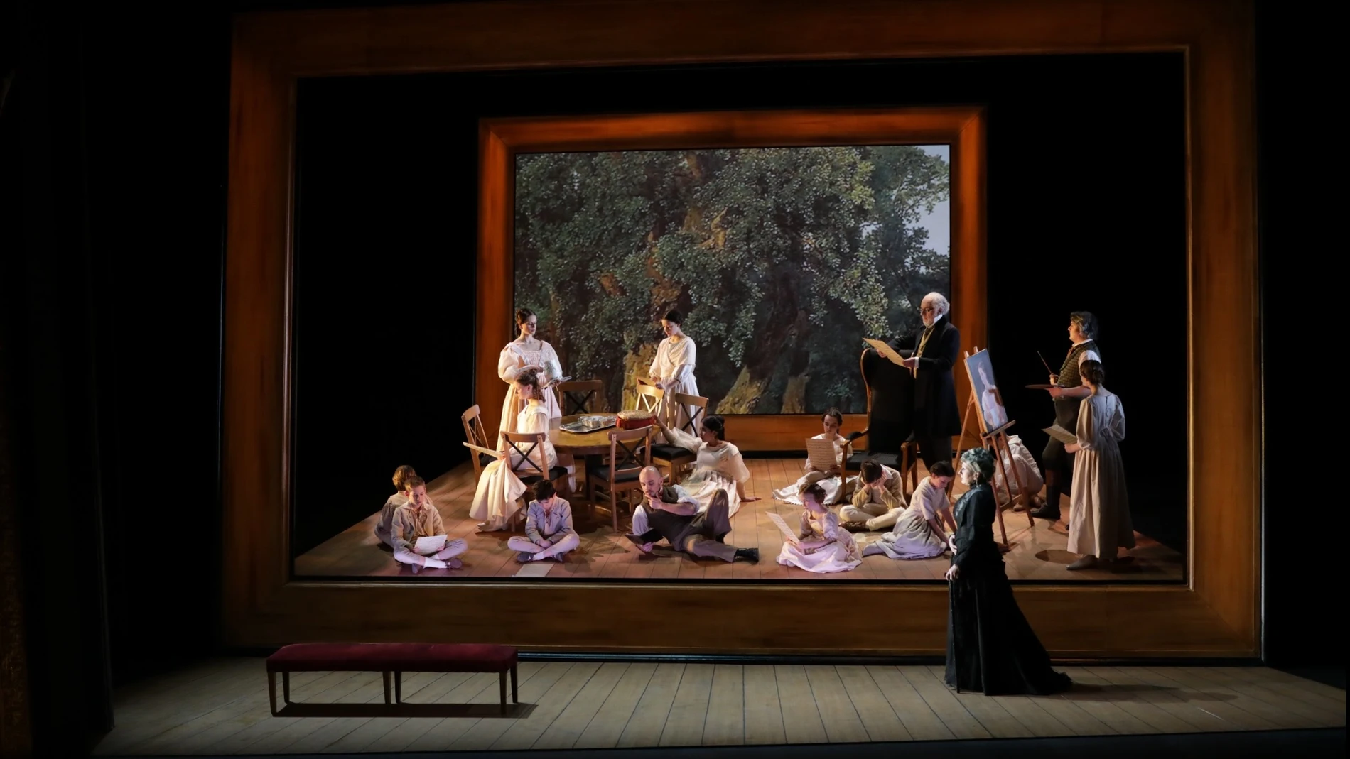 Imagen de ópera basada en la novela epistolar «Las desventuras del joven Werther», de GoetheImagen de ópera basada en la novela epistolar «Las desventuras del joven Werther», de Goethe