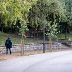 Parque de Jaén donde fueron hallados los cuerpos de las dos jóvenes