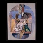 Imagen del controvertido 'Nature morte avec guitare'