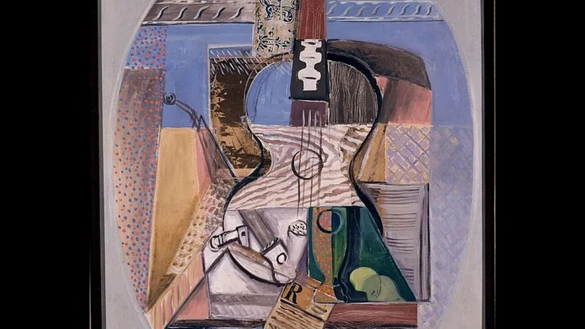 Imagen del controvertido 'Nature morte avec guitare'