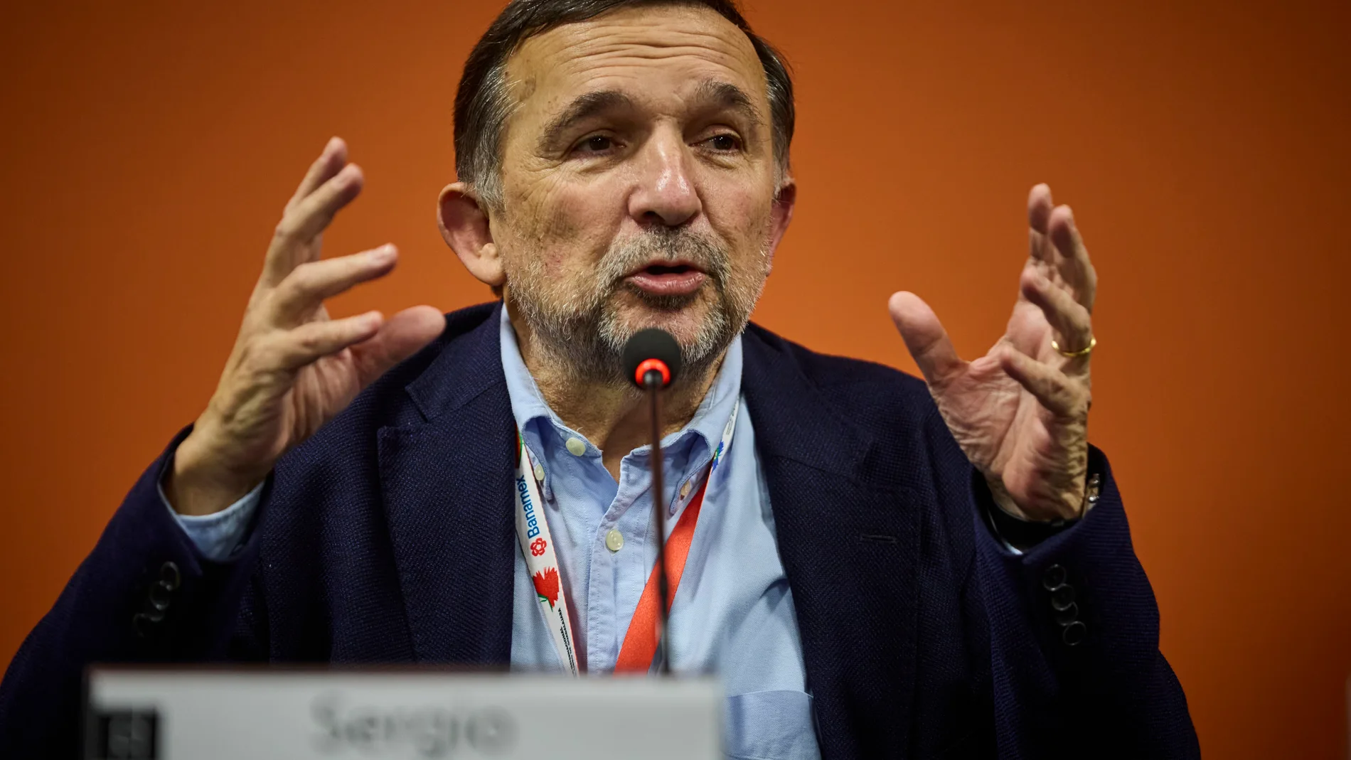 Feria Internacional del Libro de Guadalajara (FIL). Presentación de la obra “El misterio en el barrio Gótico” de Sergio Vila-Sanjuán. © Alberto R. Roldán / Diario La Razón. 29 11 2025