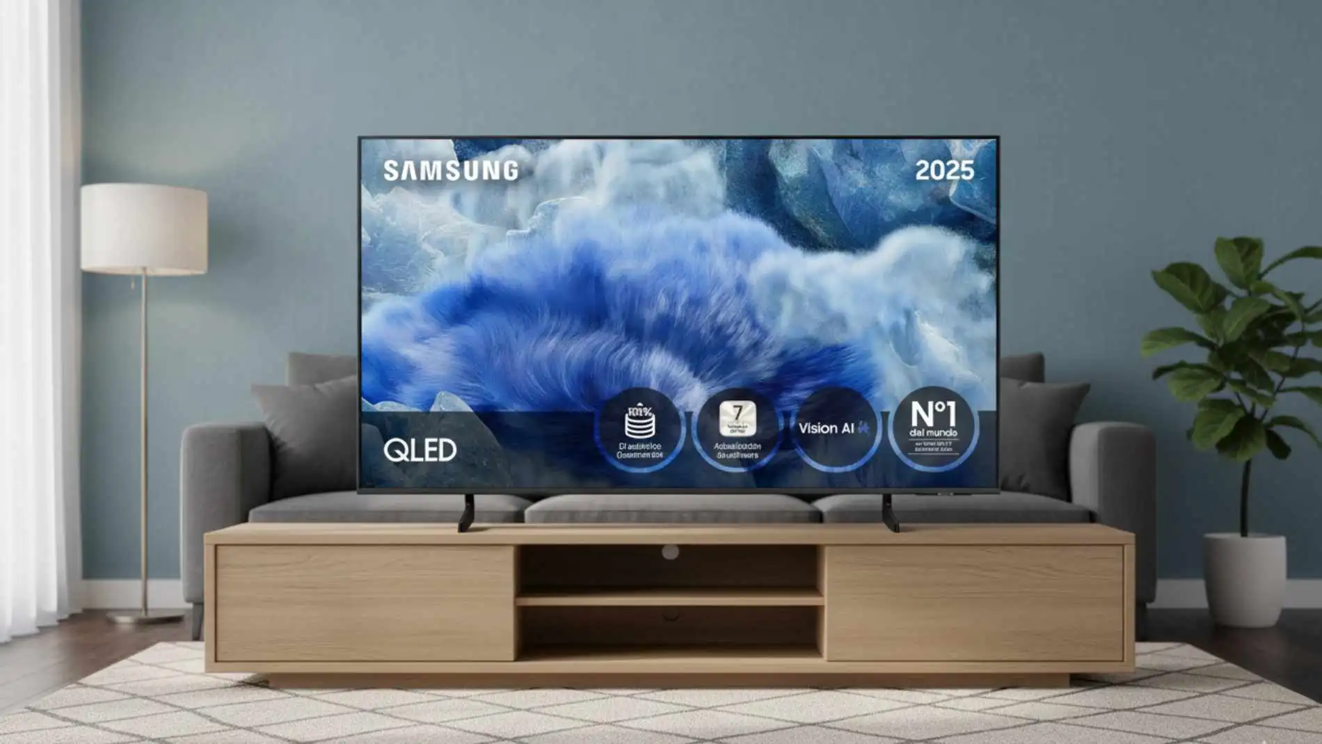 La Smart TV Samsung QLED Q8F lleva Tizen OS
