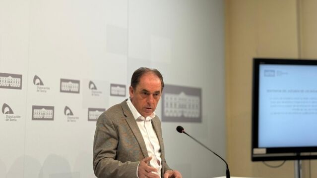 Benito Serrano, presidente de la Diputación de Soria