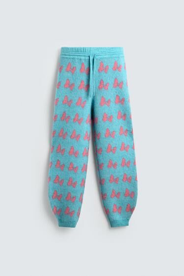 Pantalón punto intarsia lazos harry lambert for zara x disney
