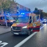 Herido muy grave un motorista tras colisionar con un turismo en Canillejas