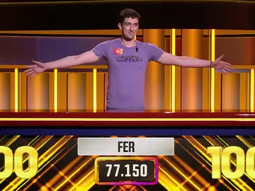 Fer Castro celebra su programa 100 en 'Saber y ganar' Fer Castro celebra su programa 100 en 'Saber y ganar'