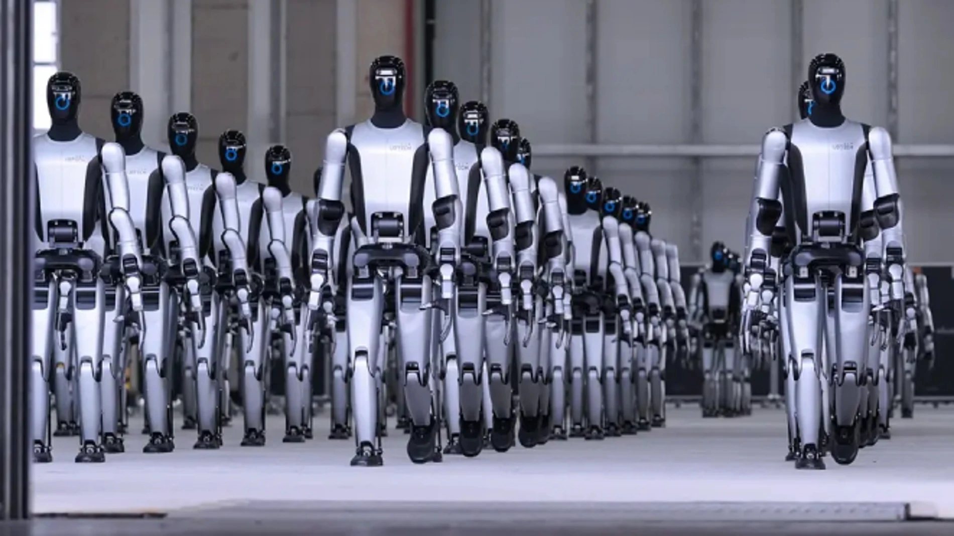 Robots Walker S2 de UBTech Robotics .