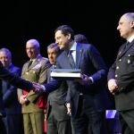 Juanma Moreno, durante el día de la Unidad de Policía Adscrita