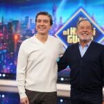 Javier Veiga y Guillermo Francella en 'El Hormiguero'