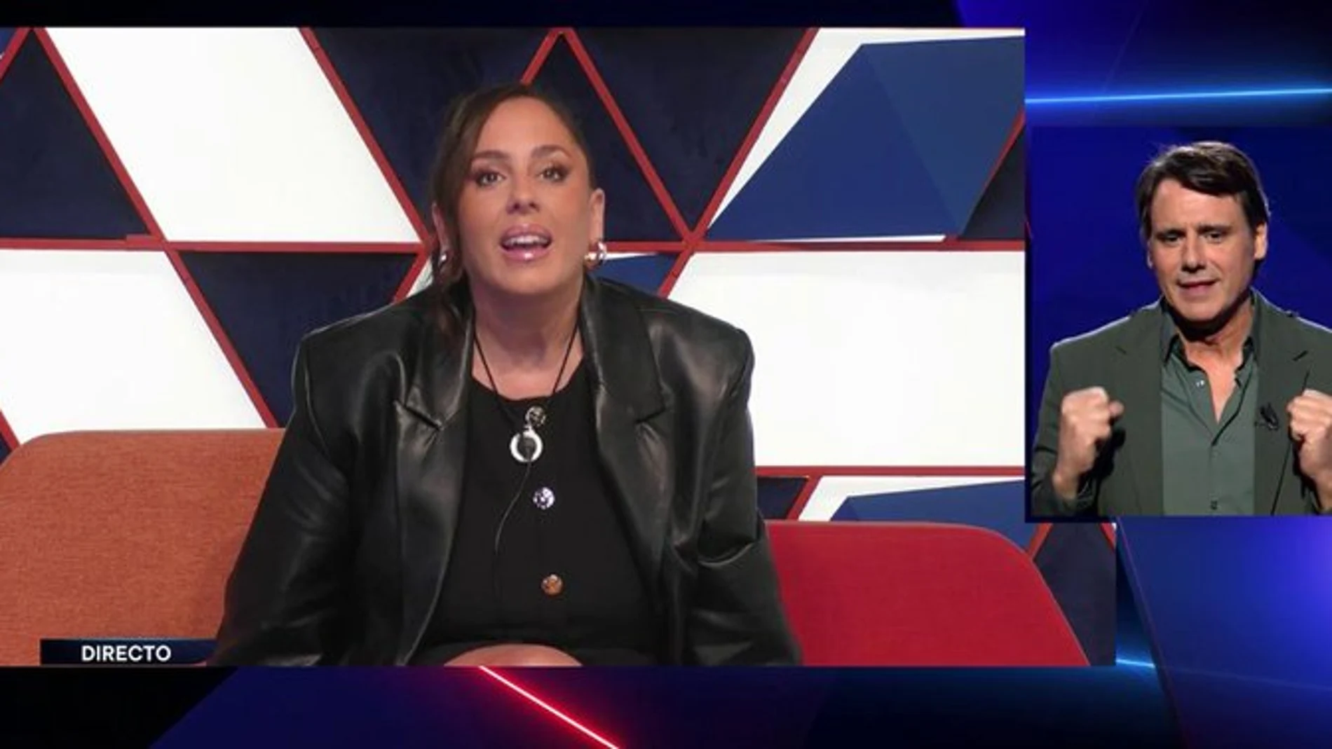 Anabel Pantoja momentos antes de entrar de forma inesperada a la casa de 'Gran Hermano 20'