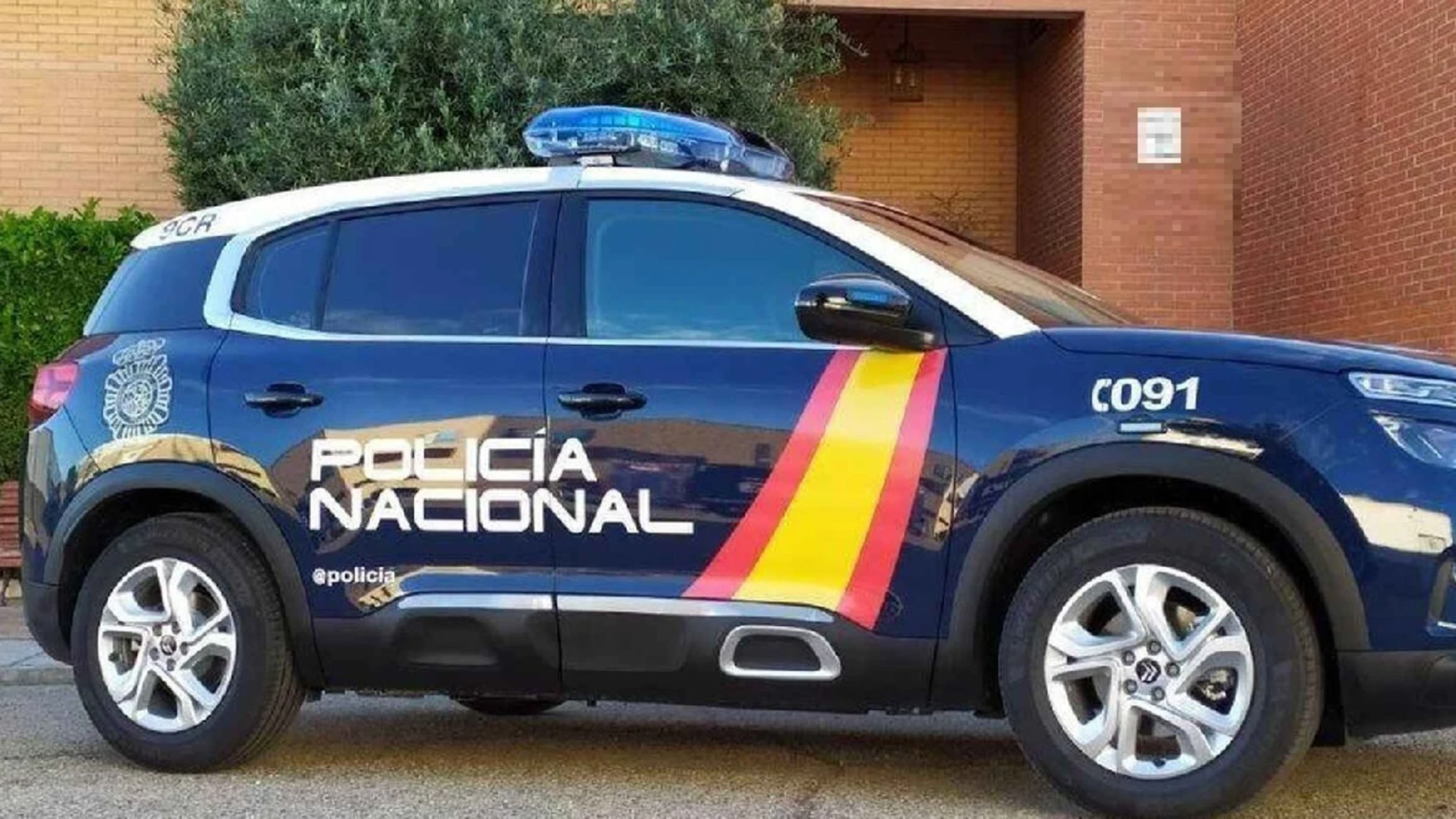 Vehículo de la Policía Nacional