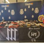 Algunos de los efectos que se ha incautado la Policía