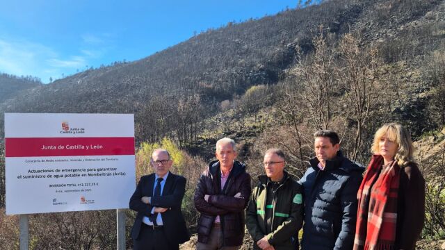 El director general de Infraestructuras y Sostenibilidad Ambiental, José Manuel Jiménez, visita las obras en Mombeltrán El director general de Infraestructuras y Sostenibilidad Ambiental, José Manuel Jiménez, visita las obras en Mombeltrán