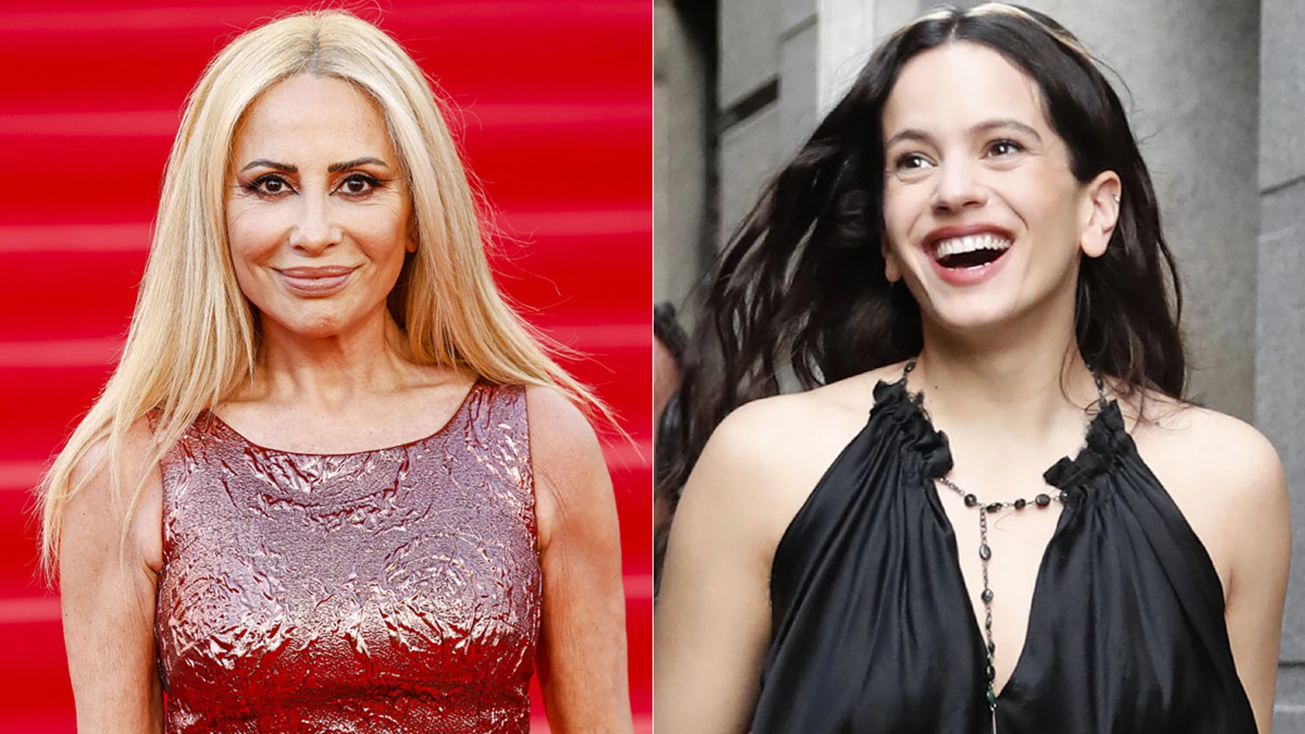 Marta Sánchez y Rosalía