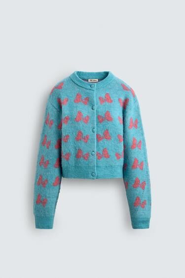 Cárdigan intarsia lazos Harry Lambert x Disney.