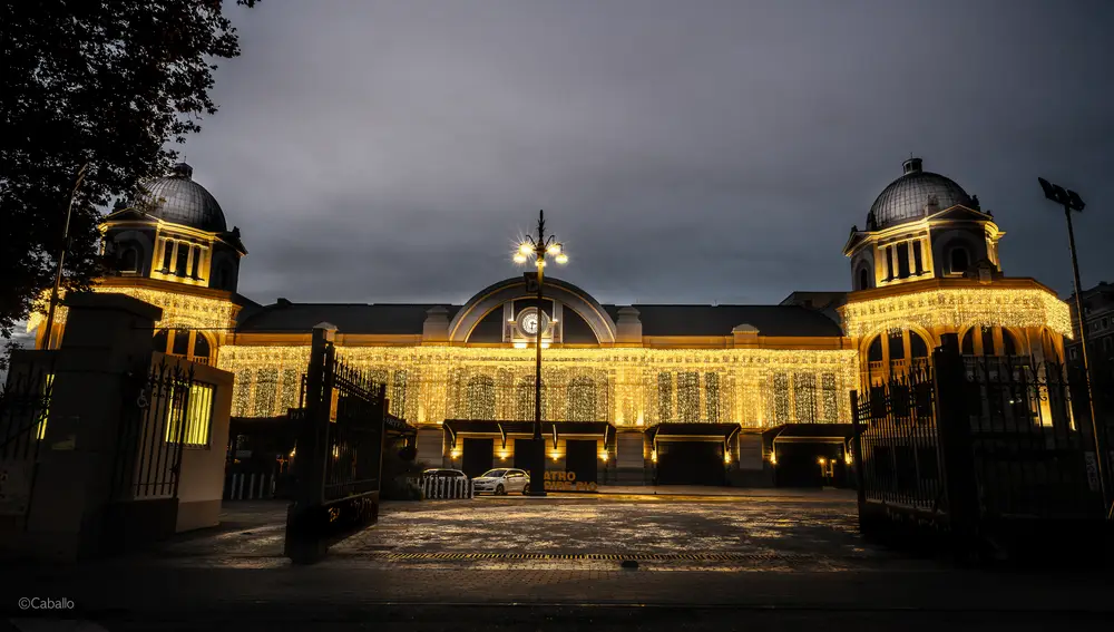 Iluminación de The Music Station, el hub de la discográfica ubicado en Príncipe Pío