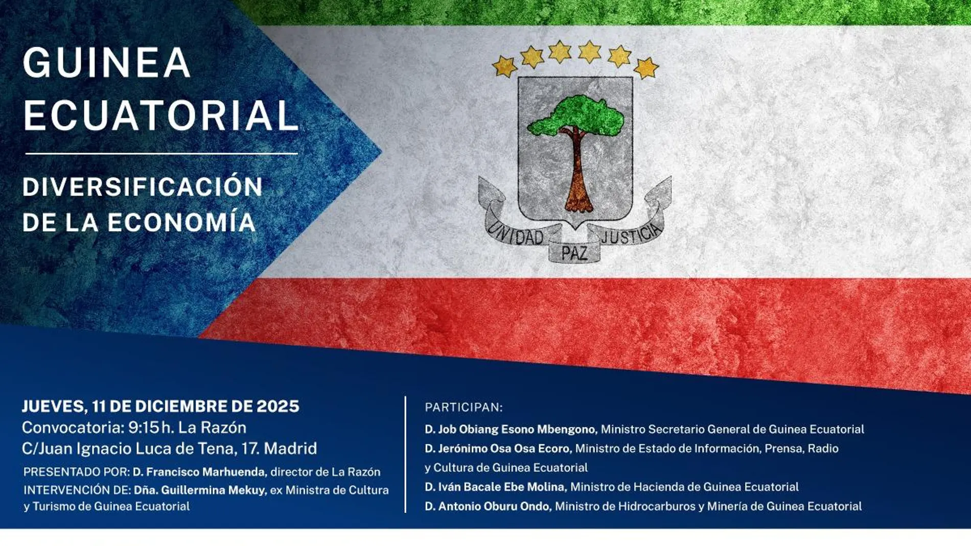 Guinea Ecuatorial presenta en La Razón las oportunidades que su país ofrece para la inversión española