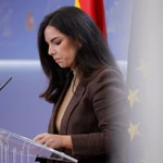 Rueda de prensa de la portavoz de Vox en el Congreso, Pepa Millán