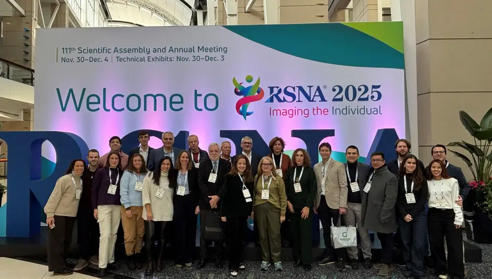 Radiólogos madrileños en Chicago